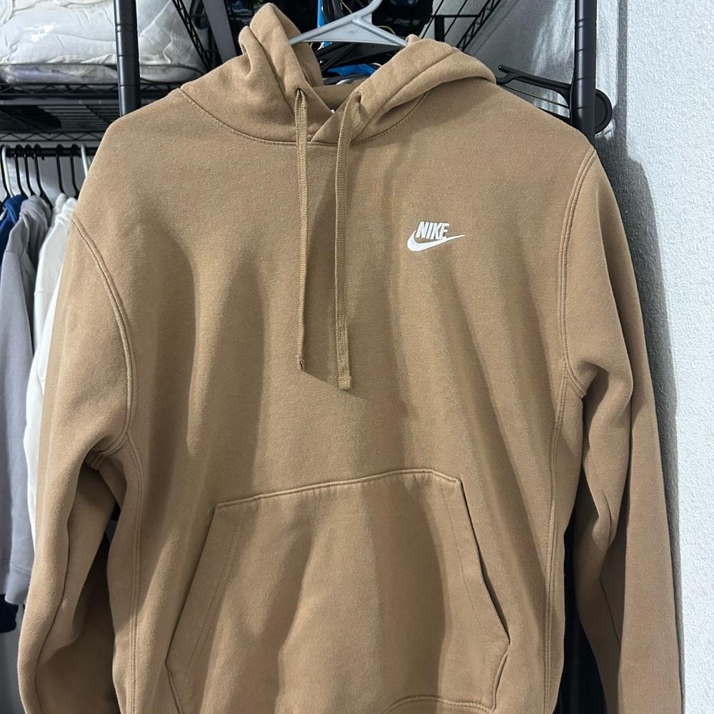 Nike Men's Brown Hoodie